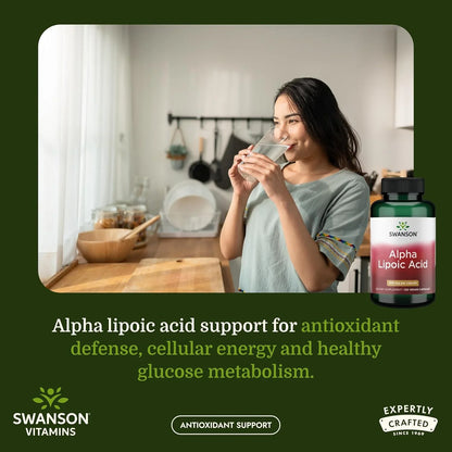 Swanson Alpha Lipoic Acid 300 mg, 120 Vegan Capsules
