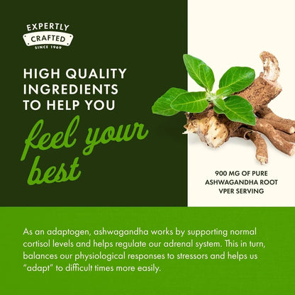 Swanson Full Spectrum Ashwagandha, 450 mg, 100 Vegan Capsules