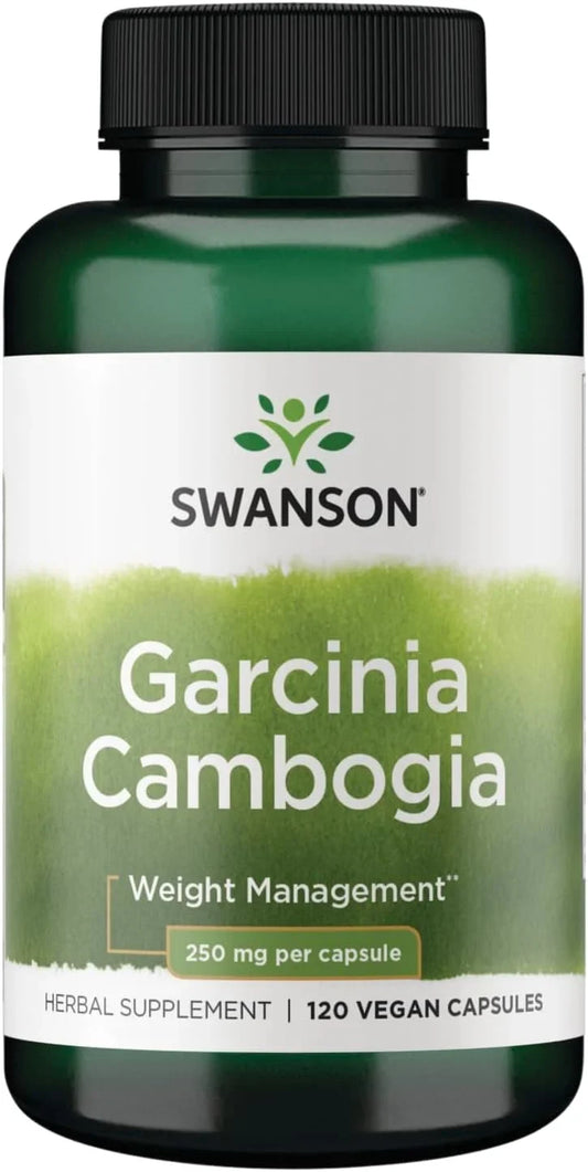 Swanson Garcinia Cambogia 250 mg, 120 Vegan Capsules