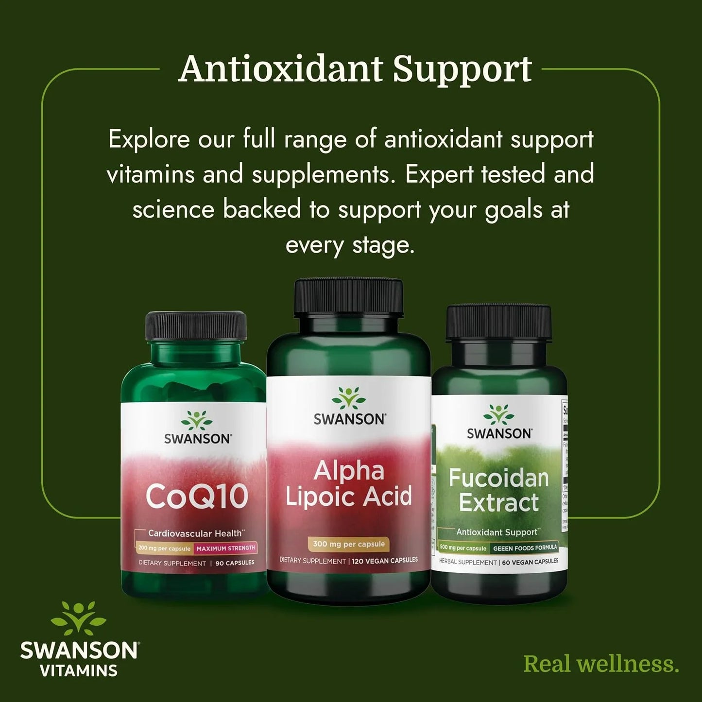 Swanson Alpha Lipoic Acid 300 mg, 120 Vegan Capsules