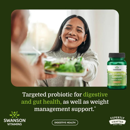 Swanson Lactobacillus Gasseri Probiotic, 3 Billion CFU, 60 Vegan Capsules