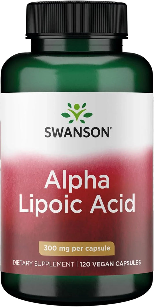 Swanson Alpha Lipoic Acid 300 mg, 120 Vegan Capsules