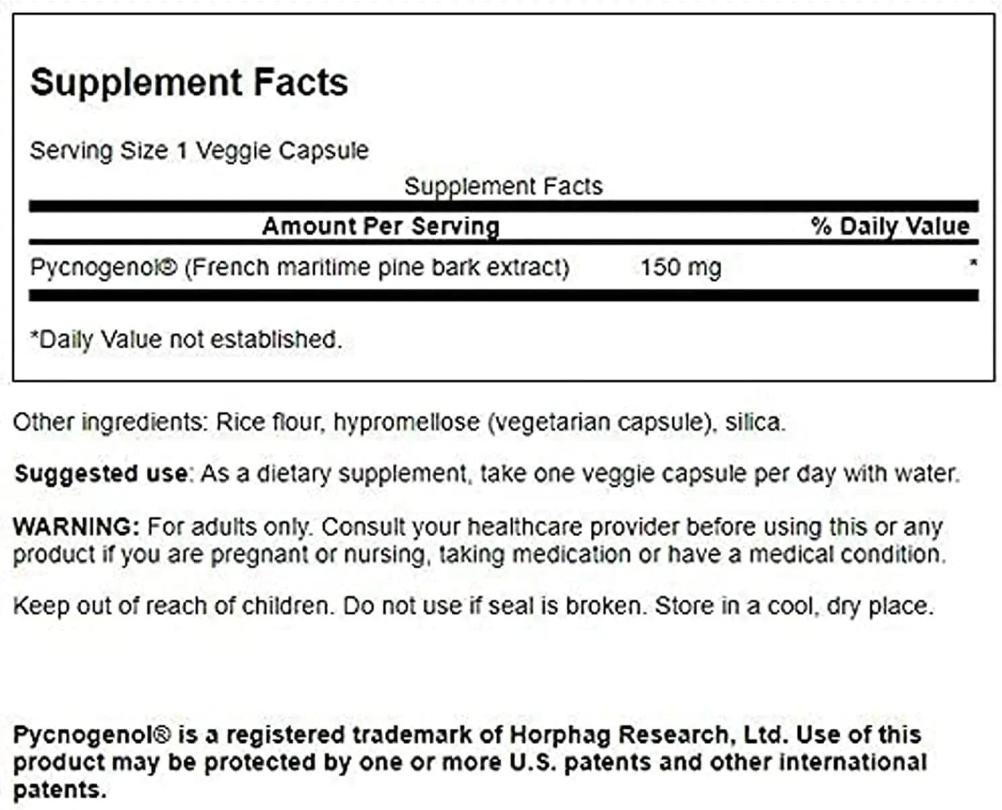 Swanson Ultra Pycnogenol Super Strength 150 mg, 30 Veg Capsules, 3 Pack
